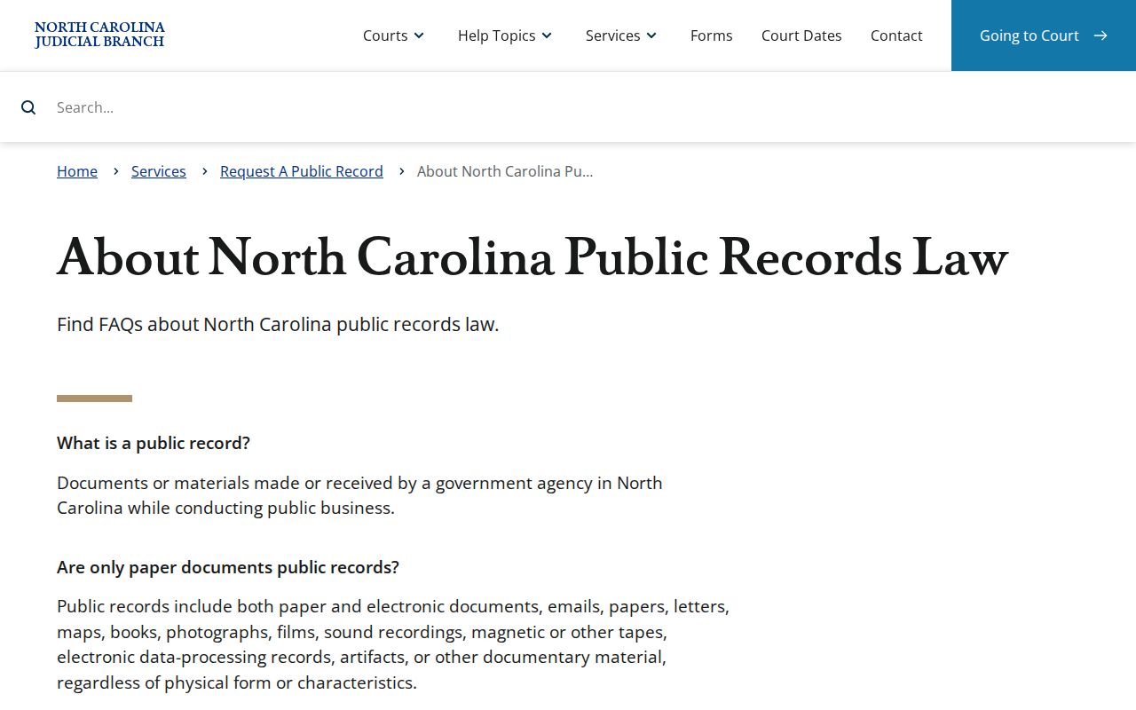Alexander County civil docket public records law reference